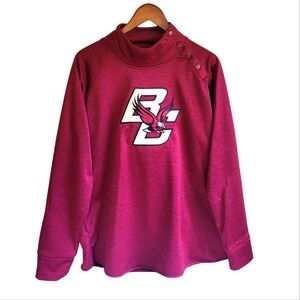 Boston College Sweatshirt Red Maroon Women's XXL